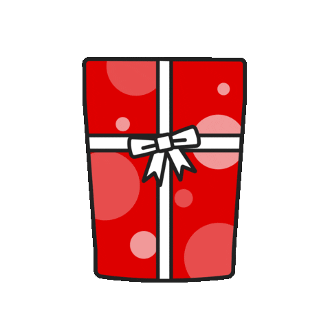 Christmas Unwrapping Sticker by Bulk Powders