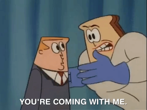 Youre Coming With Me Ren And Stimpy GIF by NickRewind