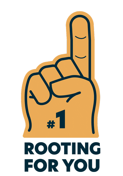 Rooting For You Super Bowl Sticker by Indeed
