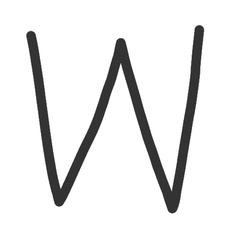 W Sticker