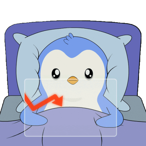 Crypto Penguin Sticker by Pudgy Penguins