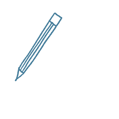 Love Letter Pencil Sticker by itsrach