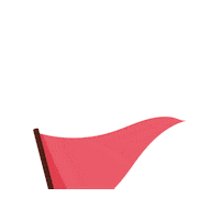 Red Flag Giochipreziosi Sticker by Be You