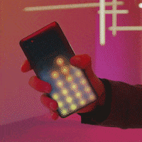 shake it color GIF by Alcatel Mobile