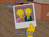 lisa simpson smiling GIF