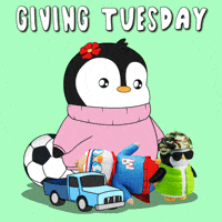 Gift Giving GIF by Pudgy Penguins