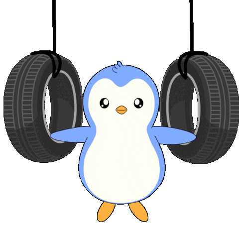 Fitness Workout Sticker by Pudgy Penguins