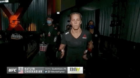 Katlyn Chookagian Sport GIF by UFC