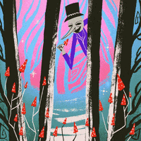 dannstan91 animation trippy psychedelic winter GIF