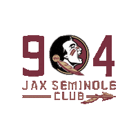 Florida State University Fsu Sticker by Jacksonville Seminole Club