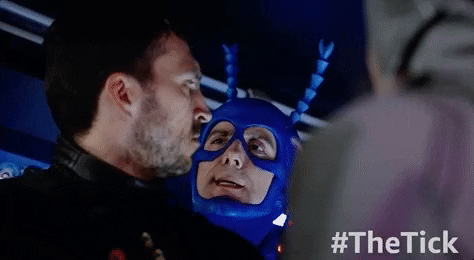peter serafinowicz overkill GIF by The Tick