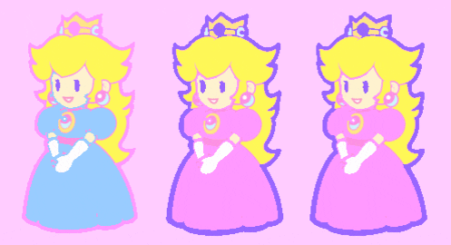 princess peach nintendo GIF