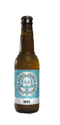 Beer Cheers Sticker by Brouwerij Leeghwater