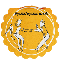 Dance Party Sticker by %100 Müzik