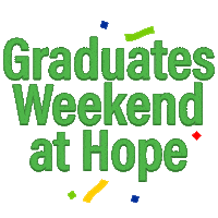 HopeWDM celebrate congrats graduation hope Sticker