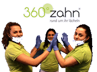 germany smile Sticker by 360°zahn