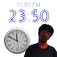 11 Pm Sticker