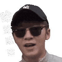 Happy 開心 Sticker