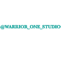 Yoga Warriorone Sticker by Eithne Bryan