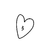 In Love Corazon Sticker