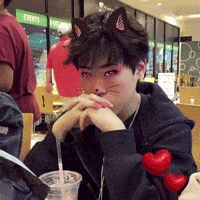 gzilly stare down gzilly gabe staring gabe gzilly heart GIF