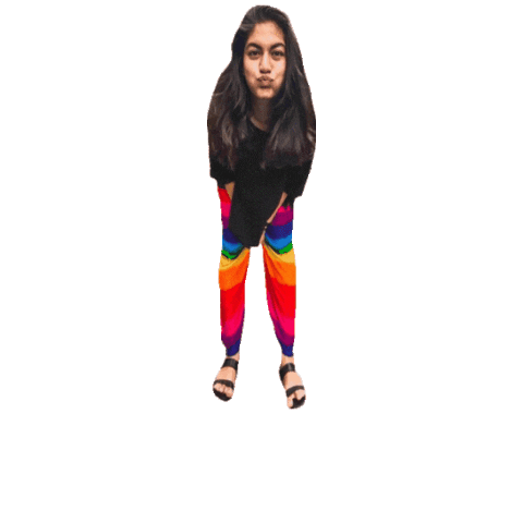 Jump Srishti Sticker by Pet Pipers