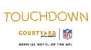 courtyardbymarriott sports football game nfl Sticker