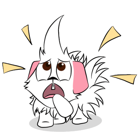 Sad Guinea Pig Sticker