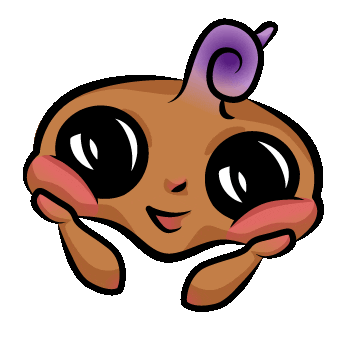 Cartoon This Is Cute Sticker