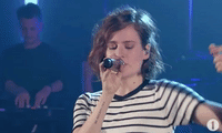 christine and the queens live lounge GIF by BBC Radio 1