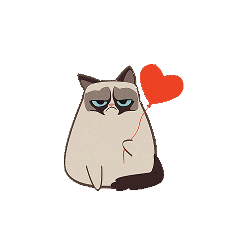 Grumpy Cat Sticker by Phorest Salon Software
