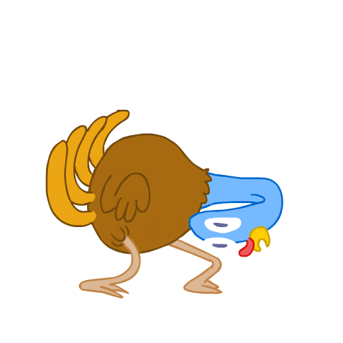 Thanksgiving Day Dance Sticker by Thomas (Tommy) Kastrati