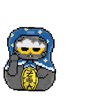Nesting Doll Pixel Sticker
