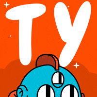 ArchiesNFT thank you thanks wink orange GIF