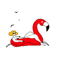 Long Weekend Swimming Sticker by Bon Ton