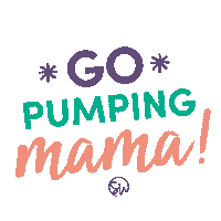 Gopumpingmama Sarahwells Sarah Wells Pumpingmom Sticker by Sarah Wells Bags