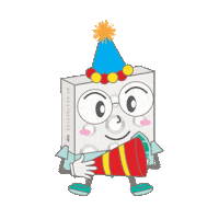 Happy Party Sticker by Mukura Ceramics