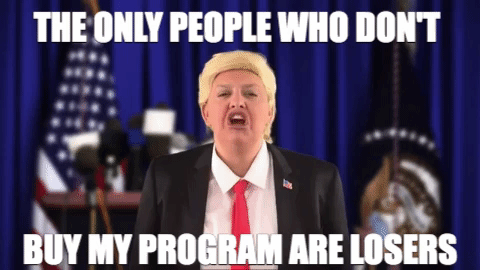Sad Donald Trump GIF