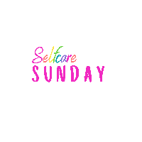 Selfcare Sunday Sticker by Evexia Active