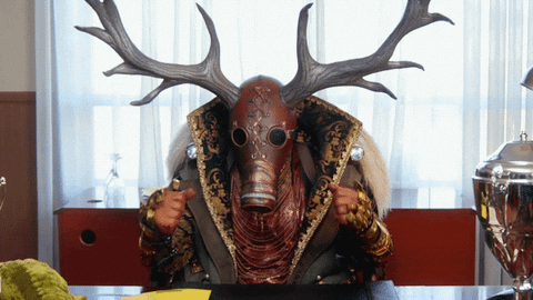 nicole scherzinger masks GIF by Fox TV