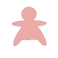 Animation Pink Sticker