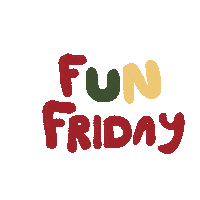 Fun Friday Sticker
