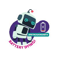 Robot Sains Sticker by Petrosains