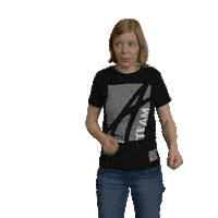 adoniadeutschland dance party thumbs up smiling Sticker