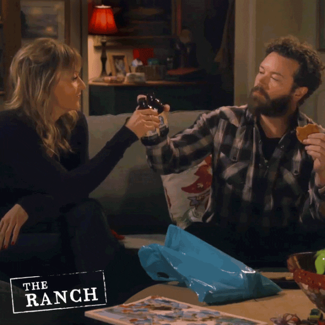 the ranch drinking GIF by NETFLIX