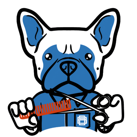 Brucebarber Sticker by <th!s> by Rafael B.S