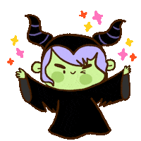 Halloween Witch Sticker by Vania Bachur