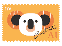 Down Under Travel Sticker