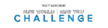 New World New You Challenge Sticker by Tony Robbins