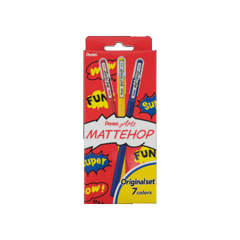 pentel_singapore giphygifmaker pentel mattehop Sticker